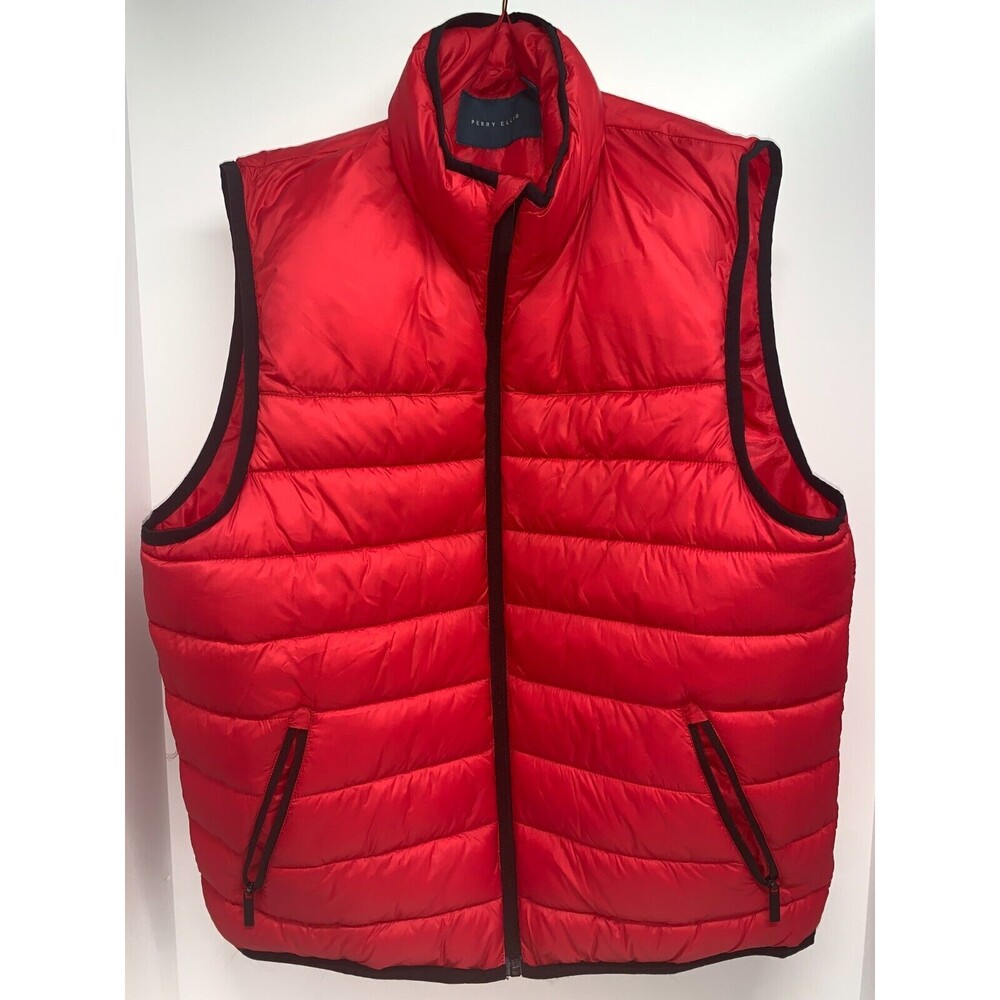 Perry Ellis women puffy vest l/g